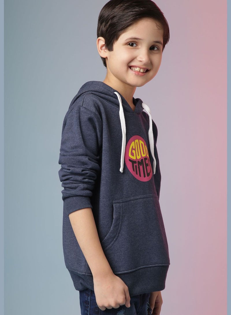 Instafab Front Pocket Printed Hoodie  - Image 4