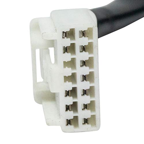 TRQ Right Mirror with Heat Passenger Side Compatible with 2013-2016 Honda Accord HO1321279 - Image 2