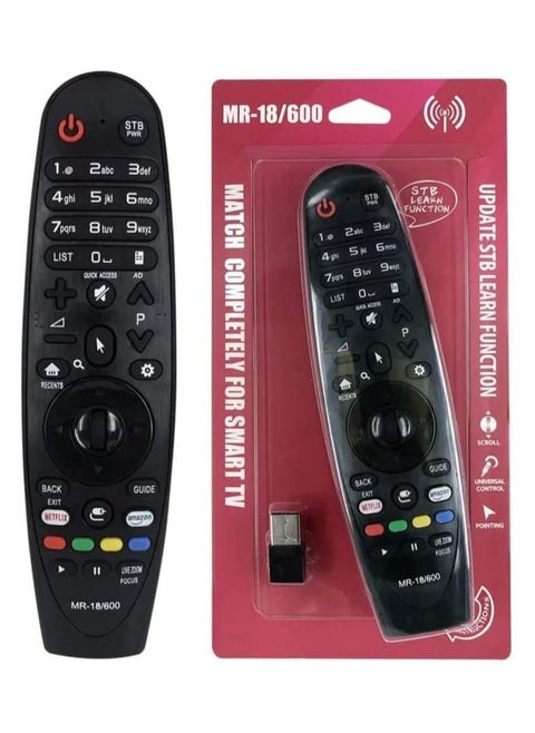 Replacement Smart tv remote control for usb MR-18/600 for LG tv control smart remote