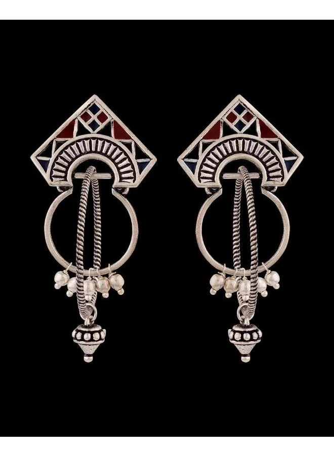 VOYLLA Moksha Tribal Hoop Earrings