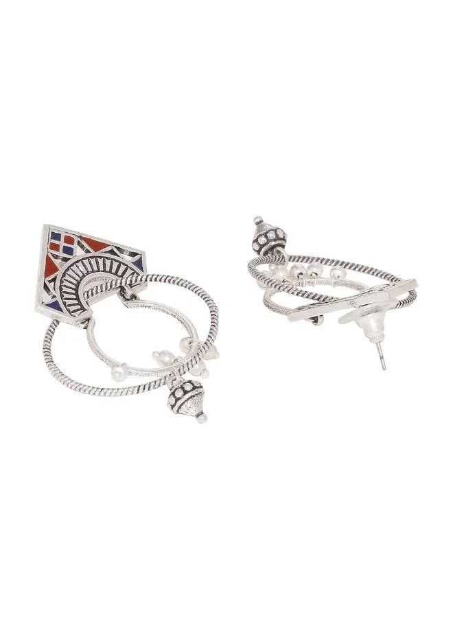 VOYLLA Moksha Tribal Hoop Earrings