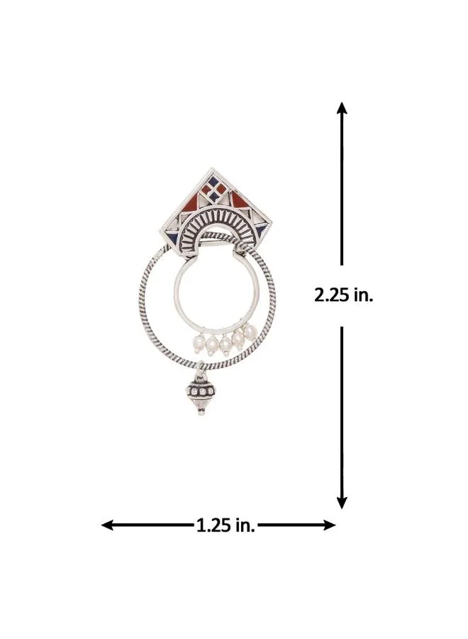 VOYLLA Moksha Tribal Hoop Earrings