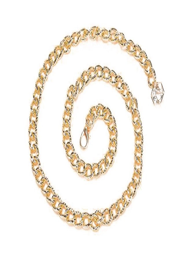 Vritraz Women And Girl Fashion Metal Stretchable Gold Plated Belly Chain Waist Belt Jewellery kamarband Waistband PinkHeart - Image 4