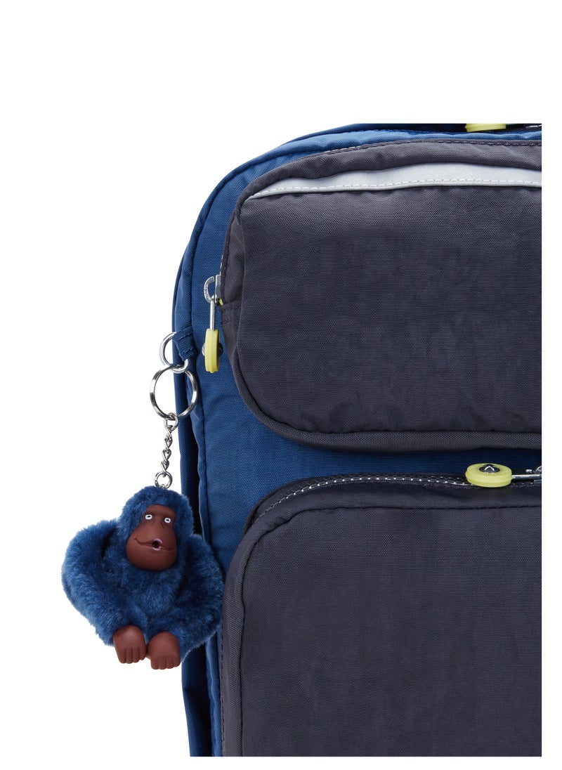 kipling Scotty Fantasy Blue Bl Large Backpack  - Image 4