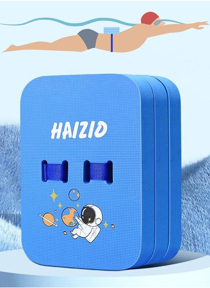 HAIZID Swim Belt, Back Float Safety Swimming Belt for Learning and Training Swim, 3 Layers EVA Foam Kickboard Pull Buoy Swimming Aid, Floating Board for Kids, Adults and Swimming Beginners  - Image 1