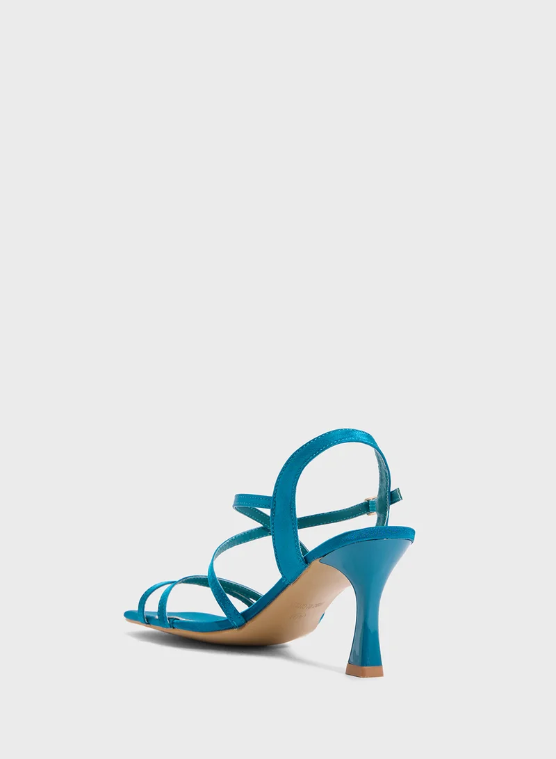 Ginger Multi Strap Heeled Sandal