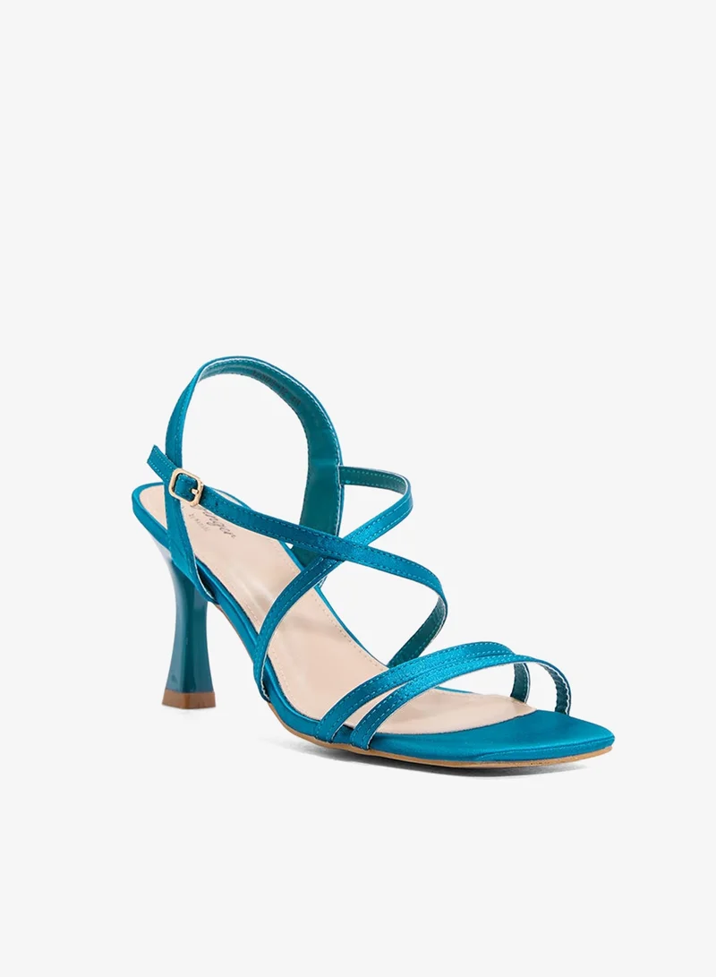 Ginger Multi Strap Heeled Sandal