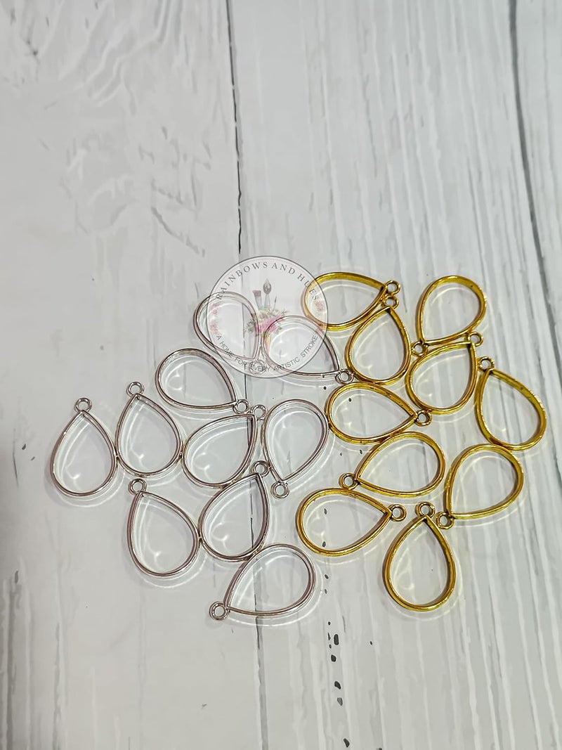 RH METAL FITTINGS, for resin arts, crafts, charms, pendent making, jewellery making,diy projects, etc. - Image 4