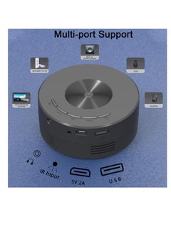 AROAQ Mini Projector Home Theater Media Player LED Mobile Video Cinema Wired Same Screen Projector For Iphone Android  - Image 2