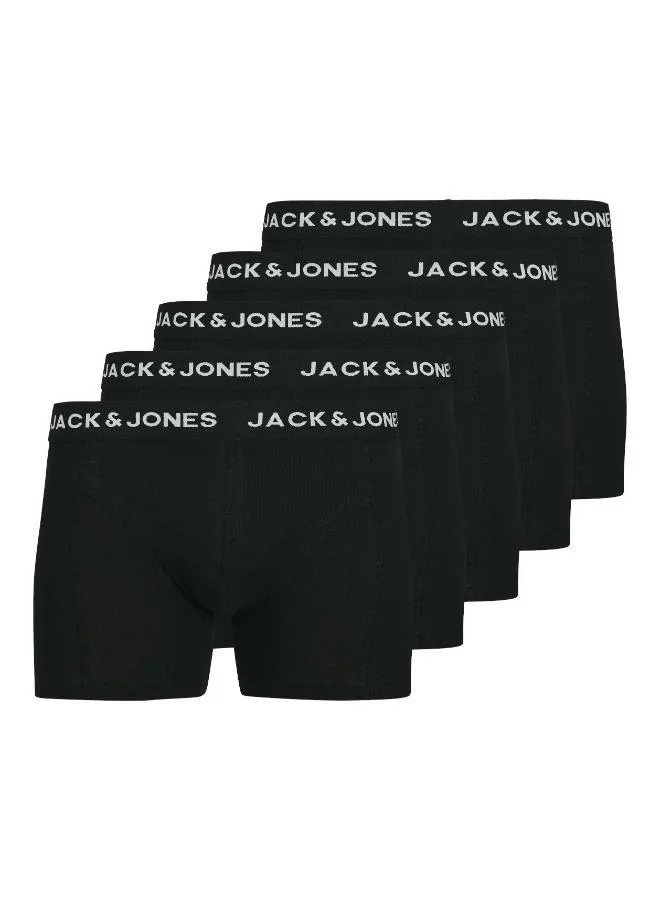 5 Pack Of Logo Band Trunks