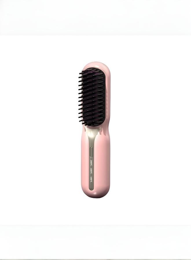 New Wireless Hair Straightening Comb with Negative Ions for Curling and Straightening - Image 1