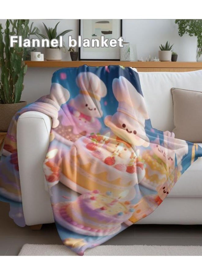 general Wisdom Fairy (latest) flannel thin blanket (warm and comfortable, suitable for sleep, game use, dust and sandproof) 150cm*200cm - 48 - Image 4