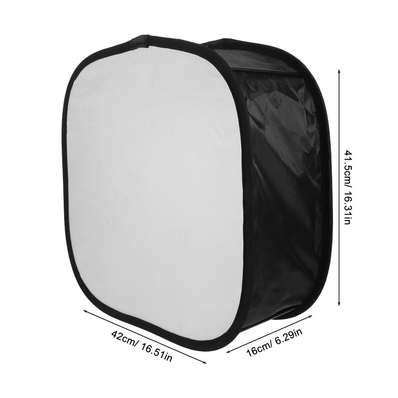 Camera Flash Diffuser Softbox Portable Soft Light Diffuser For DSLR Lighting Accessories Black - Image 3