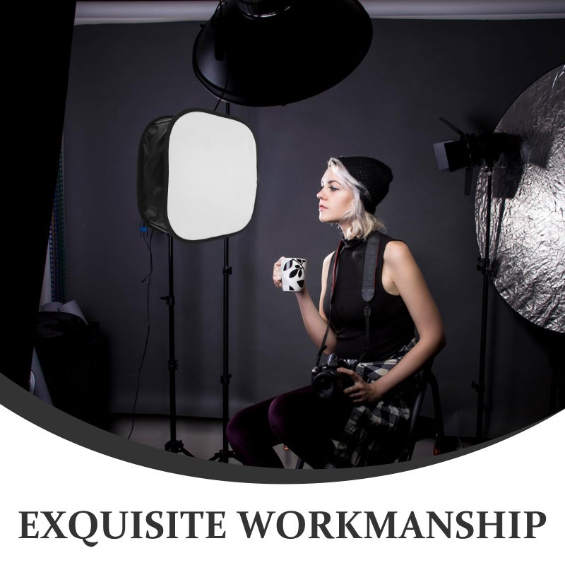 Camera Flash Diffuser Softbox Portable Soft Light Diffuser For DSLR Lighting Accessories Black - Image 4