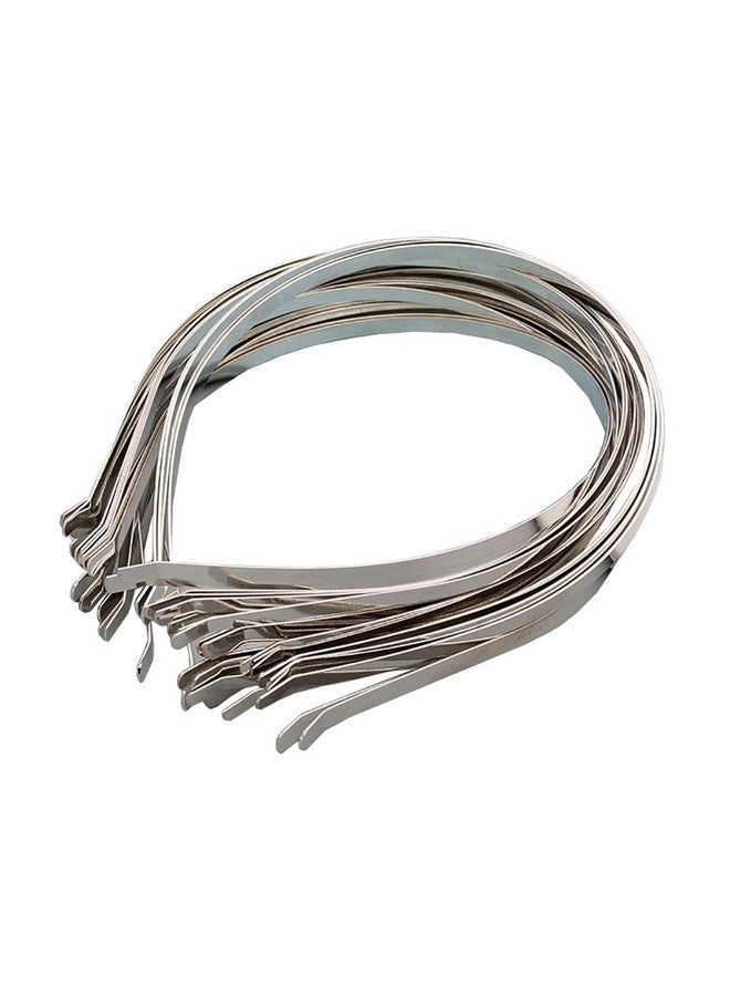 ccHuDE 15 Pcs 5Mm Smooth Metal Headbands Frames Blank Tiara Base Hairband Head Bands For Diy Crafts - Image 1