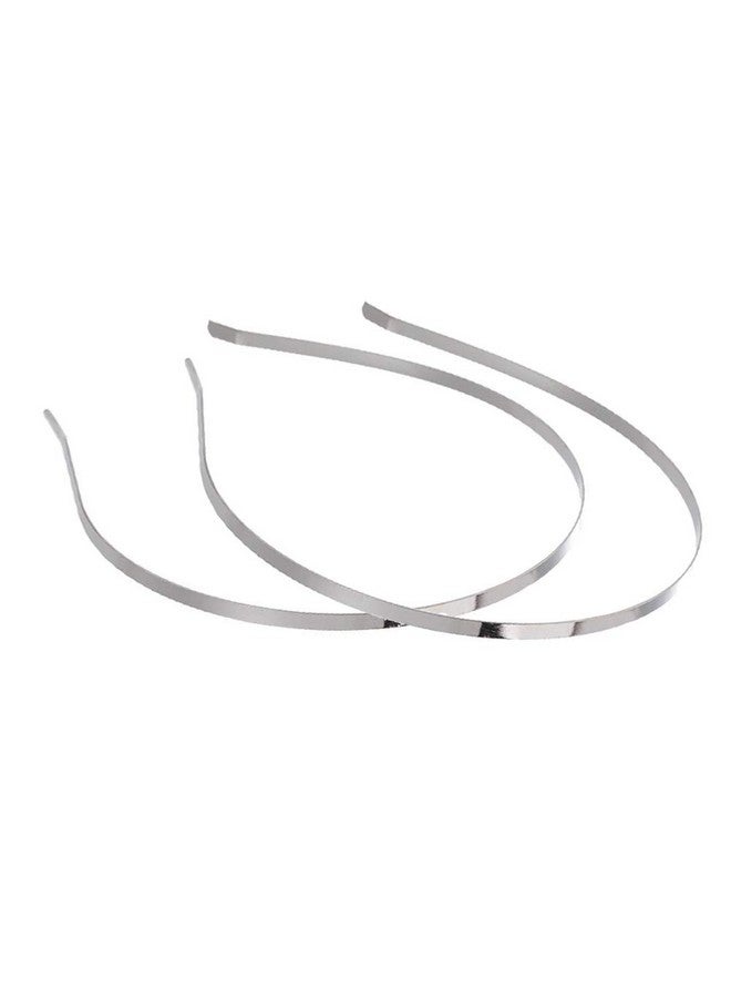 ccHuDE 15 Pcs 5Mm Smooth Metal Headbands Frames Blank Tiara Base Hairband Head Bands For Diy Crafts - Image 4