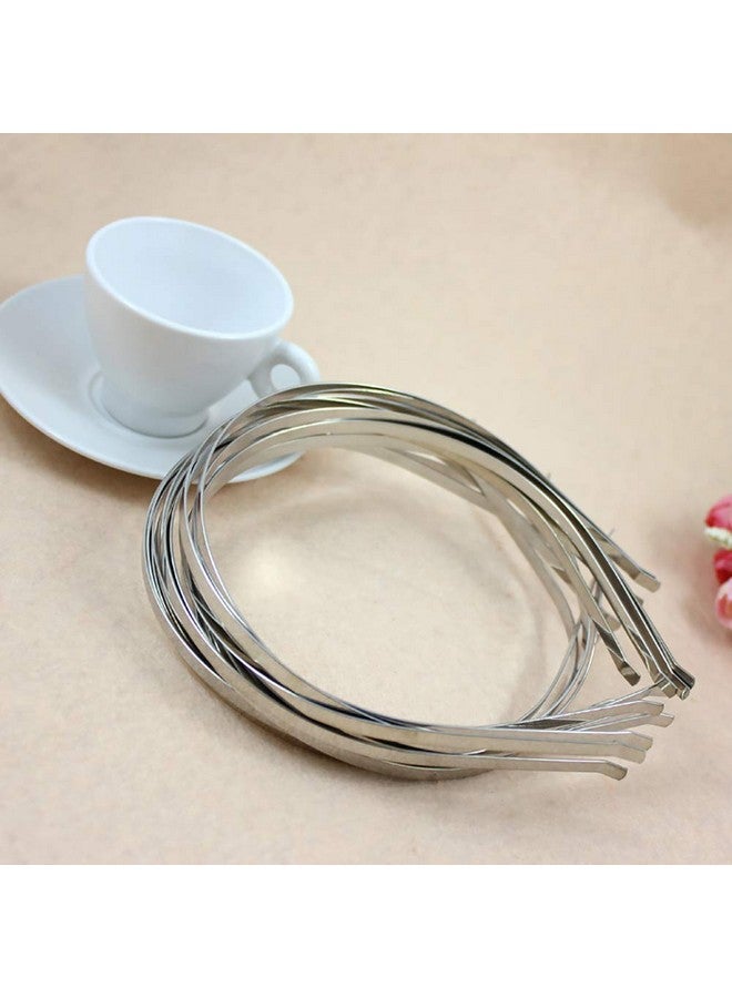 ccHuDE 15 Pcs 5Mm Smooth Metal Headbands Frames Blank Tiara Base Hairband Head Bands For Diy Crafts - Image 5