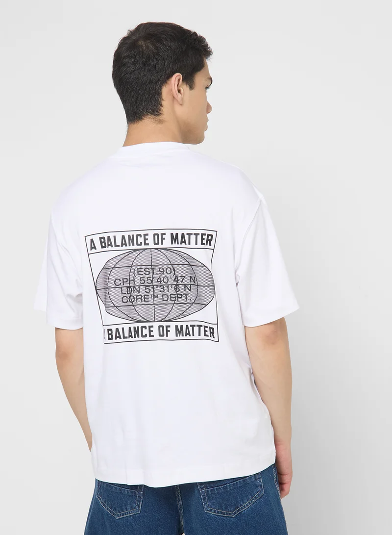 JACK & JONES Jcoconcrete Crew Neck T-Shirt