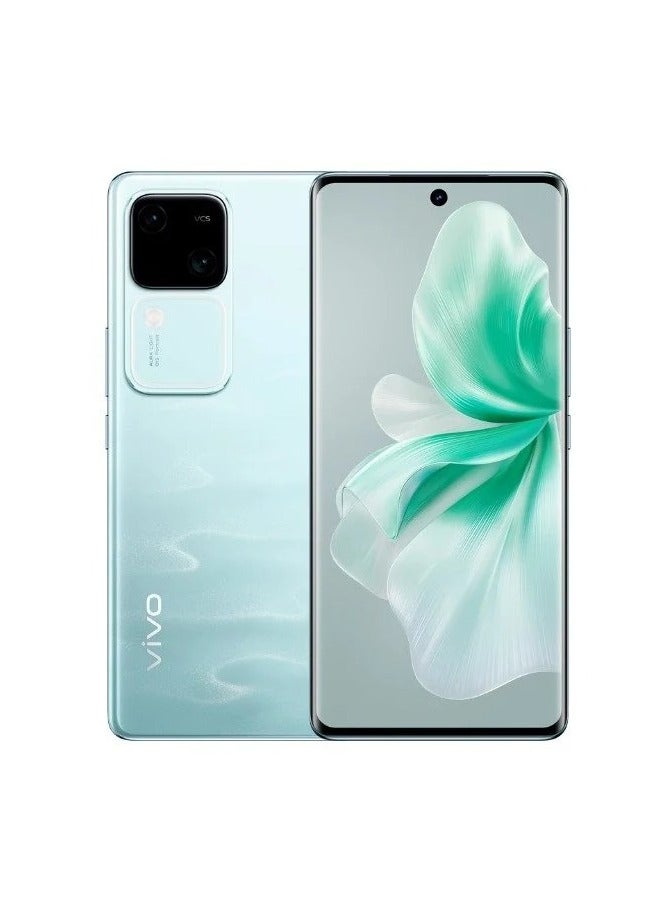 فيفو S18 برو 5G 16GB+512GB أخضر بمعالج Dimensity 9200+ (4 نانومتر) من ميديا تيك، شاشة AMOLED بحجم 6.78 بوصة، LPDDR5X، UFS3.1، 80 واط، بطارية 5000 مللي أمبير، أندرويد 14، NFC، OTA، دقة 1080 × 2400 بكسل، أندرويد 13 + نظام تشغيل Funtouch OS مع نسخة جوجل بلاي الصينية. - Image 2