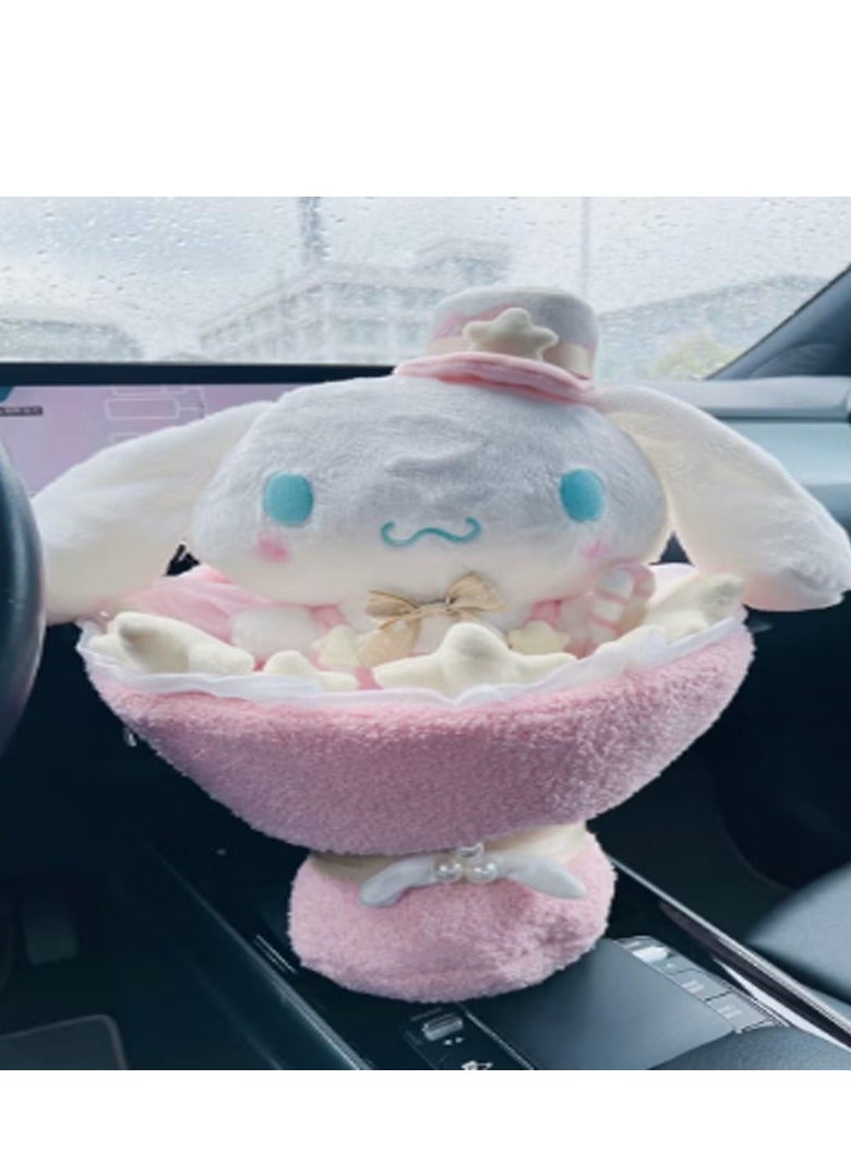 general 2-In-1 Cartoon Cinnamoroll Bouquet Doll PlushGirl Gift - Image 1