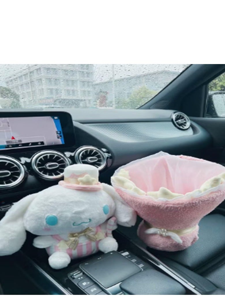 general 2-In-1 Cartoon Cinnamoroll Bouquet Doll PlushGirl Gift - Image 2