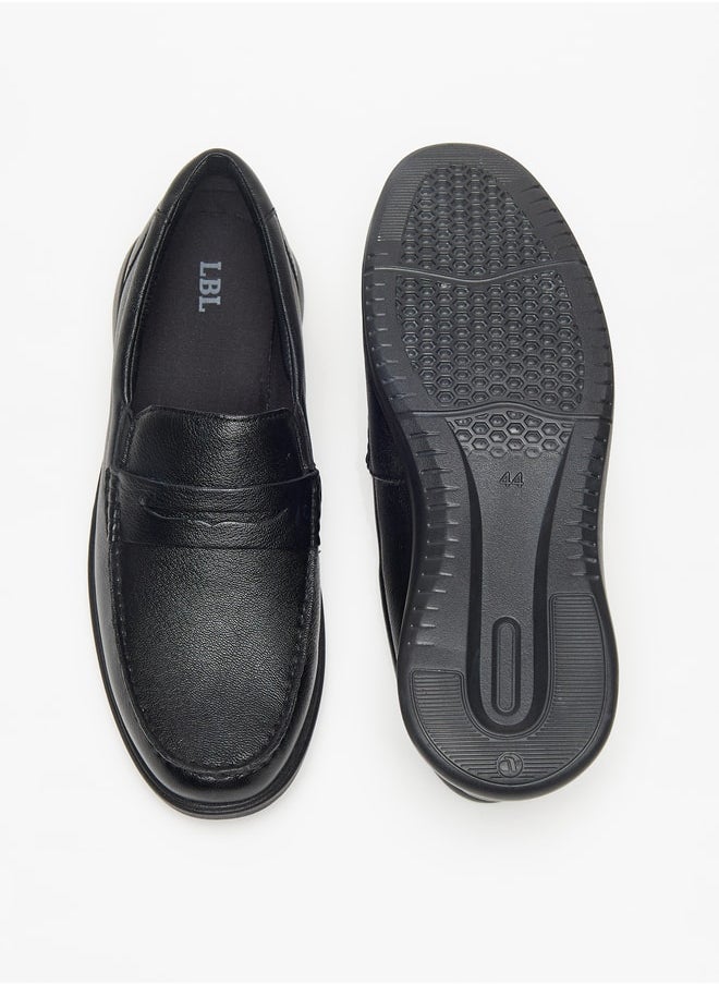 LBL by Shoexpress - Men's Solid Slip-On Loafers - Image 1