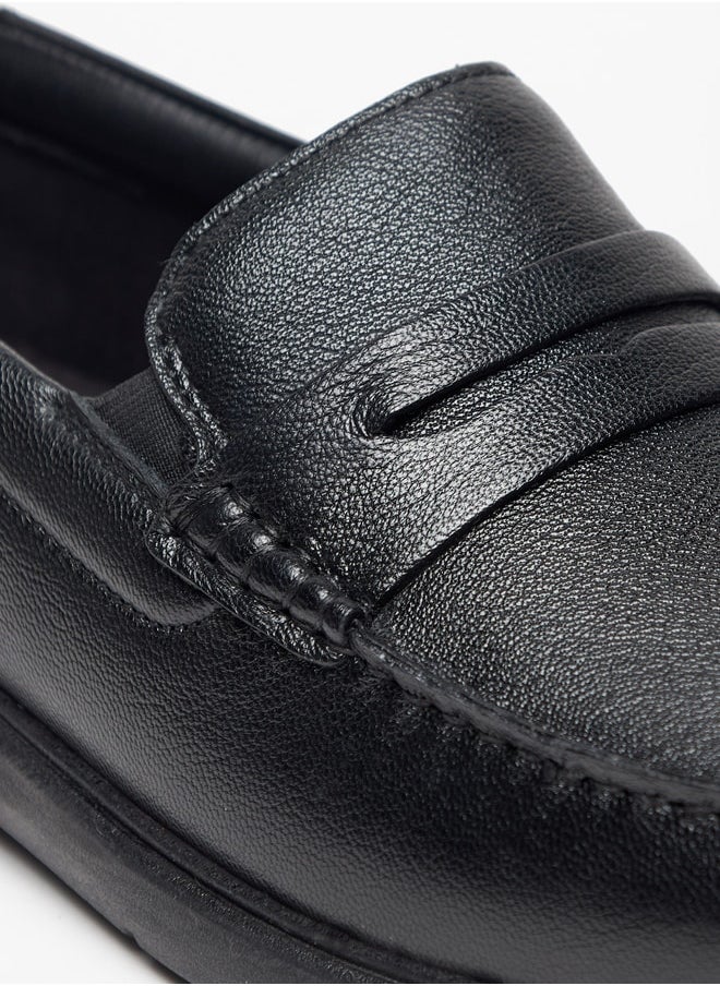 LBL by Shoexpress - Men's Solid Slip-On Loafers - Image 1