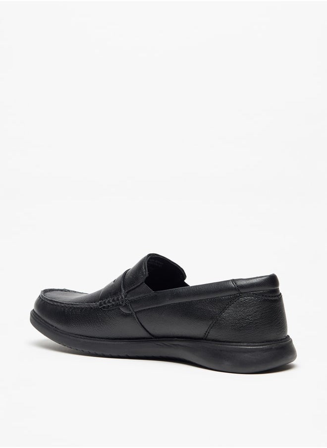 LBL by Shoexpress - Men's Solid Slip-On Loafers - Image 1