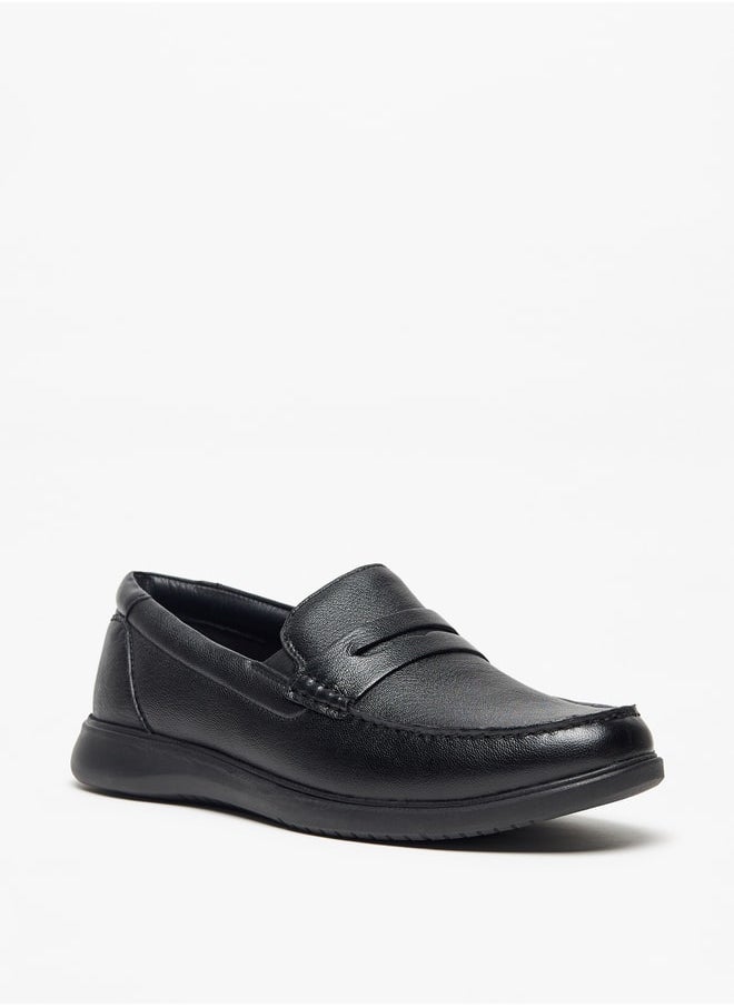LBL by Shoexpress - Men's Solid Slip-On Loafers - Image 1