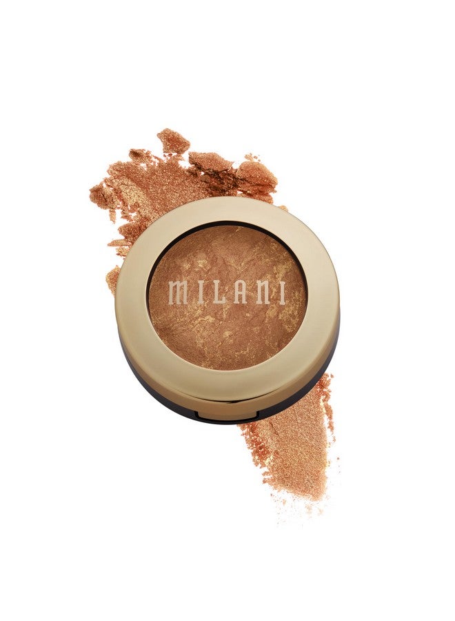 MILANI Baked Bronzer Dolce Cruelty Free Shimmer Bronzing Powder To Use For Contour Makeup Highlighters Makeup Bronzer Makeup 0.25 Ounce - Image 1