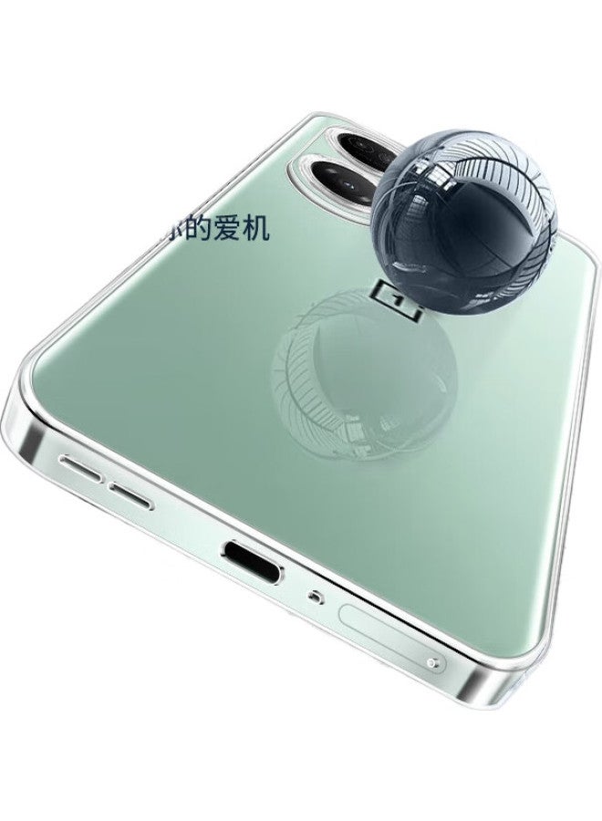 Koolife Compatible With Oneplus Ace2V Phone Case, Protective Cover For Oneplus Ace2V, Transparent Soft Shell, Gaming Camera Full Protection, Simple Skin-Friendly, Fingerprint-Resistant Outer Back Case - Image 3