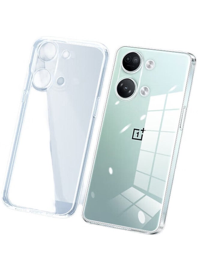 Koolife Compatible With Oneplus Ace2V Phone Case, Protective Cover For Oneplus Ace2V, Transparent Soft Shell, Gaming Camera Full Protection, Simple Skin-Friendly, Fingerprint-Resistant Outer Back Case - Image 1