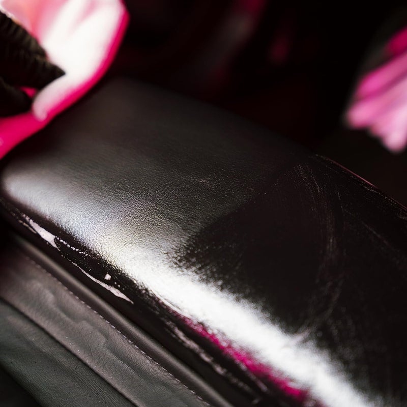 جيون منظف الجلود LeatherCleaner Strong للتنظيف العميق قبل الطلاء - منظف جلود للسيارات يزيل الزيوت والأوساخ وتغير اللون، آمن للداخلية، تشطيب غير لامع، تحضير السطح للطلاء، معالجة قوية لجلود السيارات. - Image 5