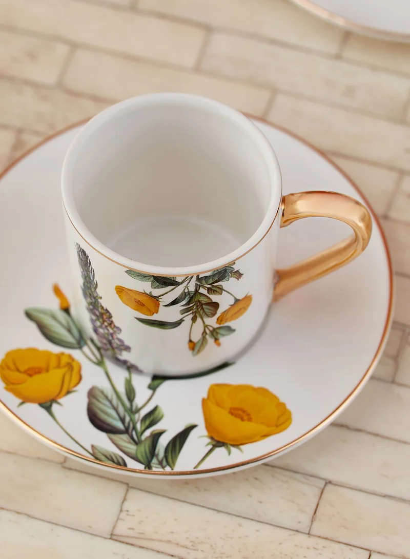 Rosanna 6 Pack Espresso Cup With Saucer