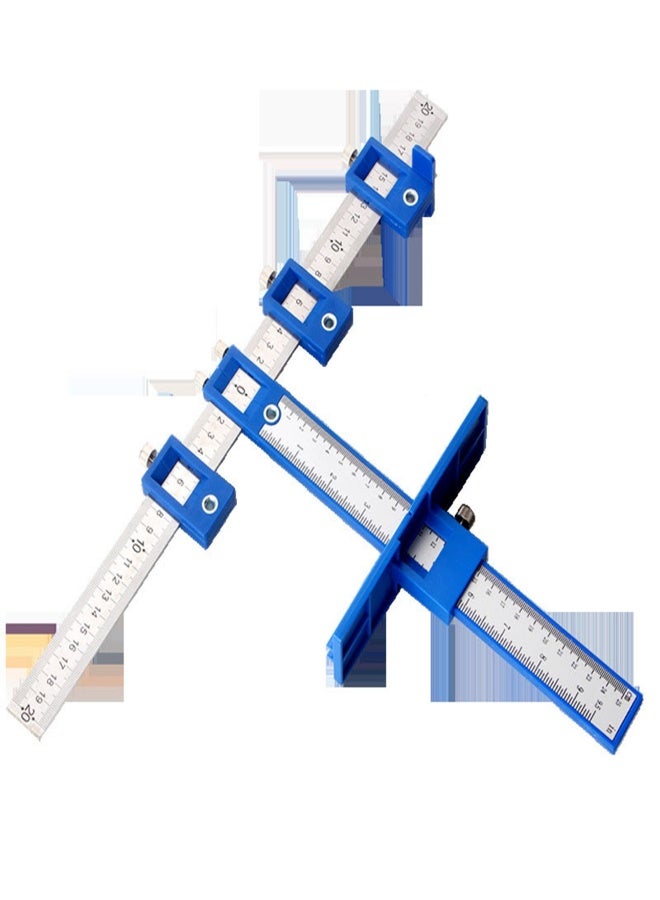 Punch Locator Drill Guide Dowel Jig Carbon Steel Template Tool for Installation Woodworking - Image 1