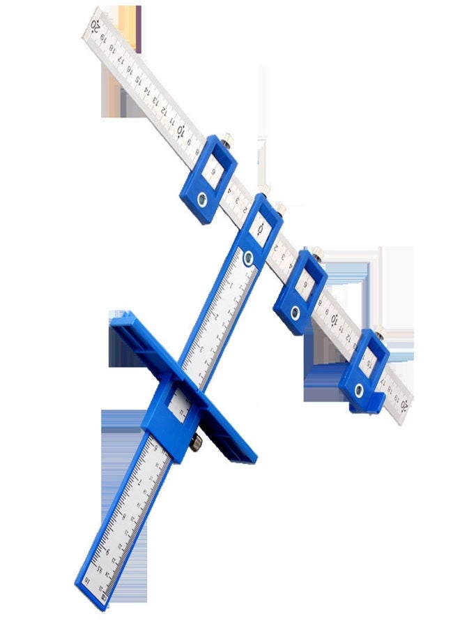 Punch Locator Drill Guide Dowel Jig Carbon Steel Template Tool for Installation Woodworking - Image 3