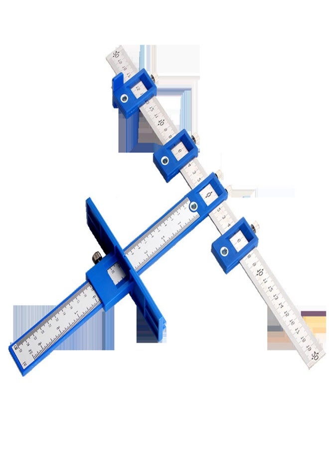 Punch Locator Drill Guide Dowel Jig Carbon Steel Template Tool for Installation Woodworking - Image 2