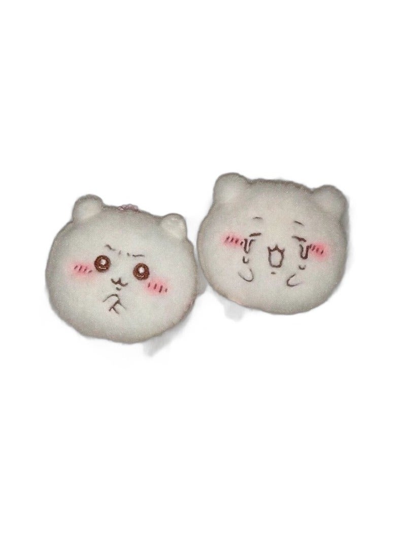 general chiikawa Plush Toy Pendant Keychain - Women's Bag Pendant - Women's Gifts (2 Pcs) - Image 4
