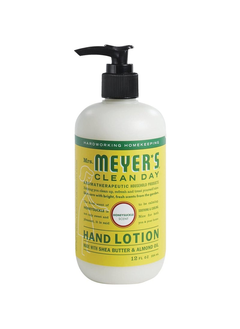 Mrs. Meyer's Clean Day Mrs Meyers Clean Day  Hand Lotion  Honeysuckle  Case of 6  12 fl oz 