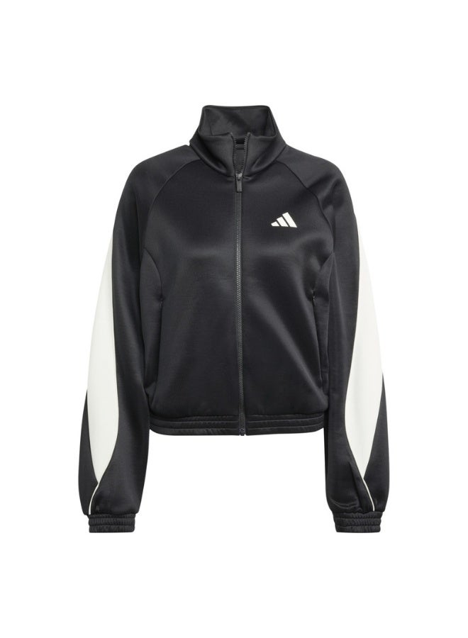 Adidas Adidas W Stadium Tt W Black Not Sports Specific Track Tops For Women - Image 1