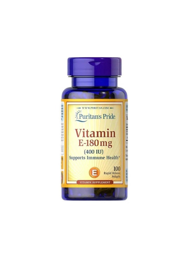 فيتامين Puritan's Pride Vitamin E-180 Mg (400 IU) Dl_Alpha Tocopheryl