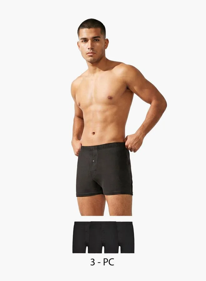 Splash FAV Set of 3 - Trunks with Elasticised Waistband and Antibacterial Protection