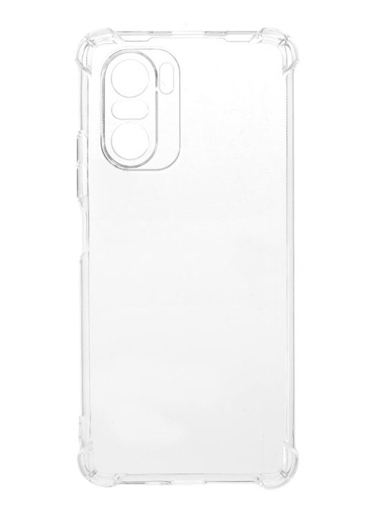CATANES Xiaomi Redmi K40 Case Cover Clear Protective TPU Four Corners Cover Transparent Soft Case - Image 4