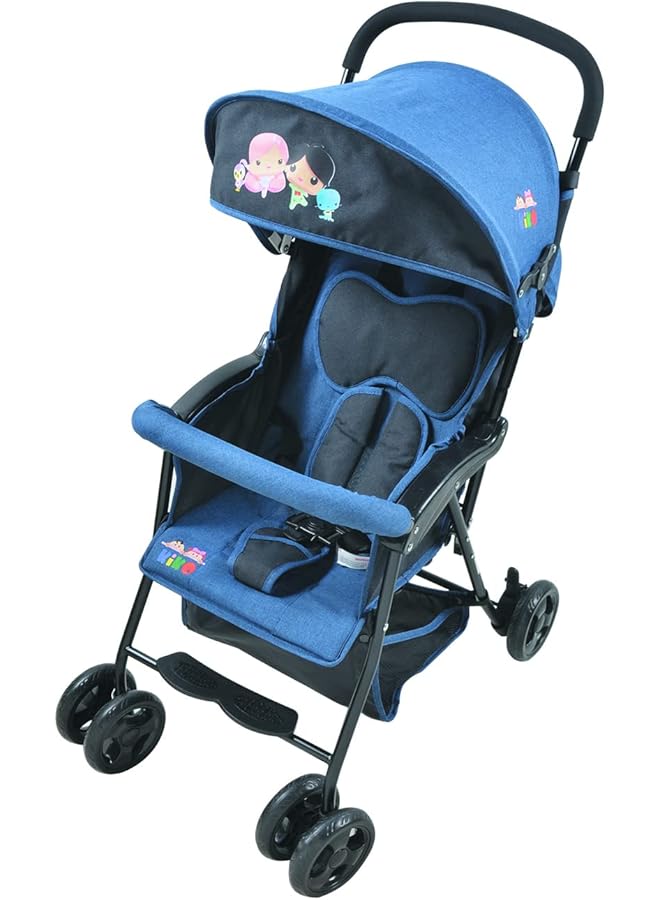 Kiko Stroller For Newborn Baby Blue - Image 1