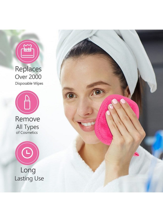Orighty Makeup Remover Cloths 24 Pack Makeup Removal Face Cleaning Cloth Reusable Makeup Remover Pads Remove Instantly Dirt With Just Water 5 X 5 In - Image 4