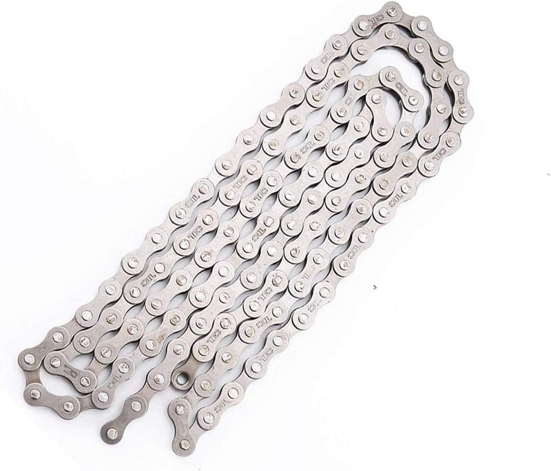 LATERN TOOPRE 6/7/8-Speed Bicycle Chain, 116 Links ​​Steel High Strength Bike Derailleur Chain for 6/7/8-Gear Road Mountain Bicycle (4.9ft) - Image 2