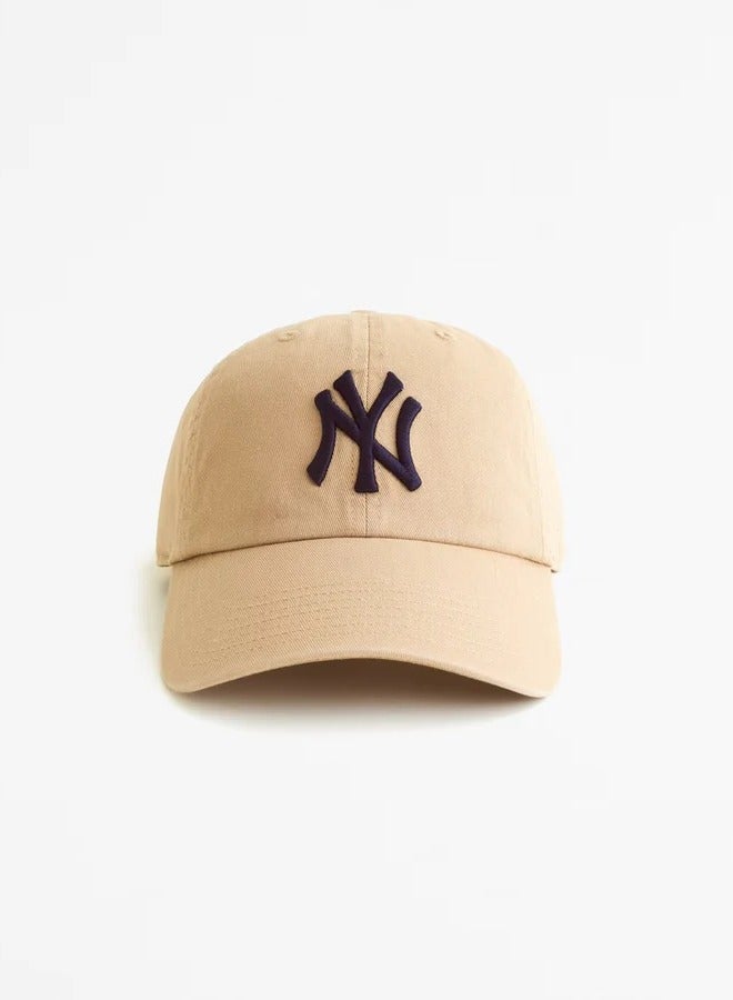 MLB Big Logo Soft Top Baseball Cap-CP66 - Image 1