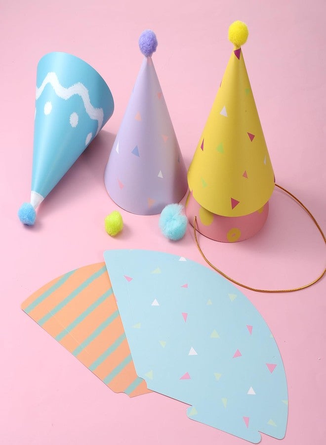 Xyembu 6 Pcs Birthday Hats for Dog/Cat, Mini Party Hats for Stuffed Animals, Adjustable Birthday Party Hat, Pet Accessories for Dolls, Dog, Cat, Small Animals (Multi-Color) - Image 5