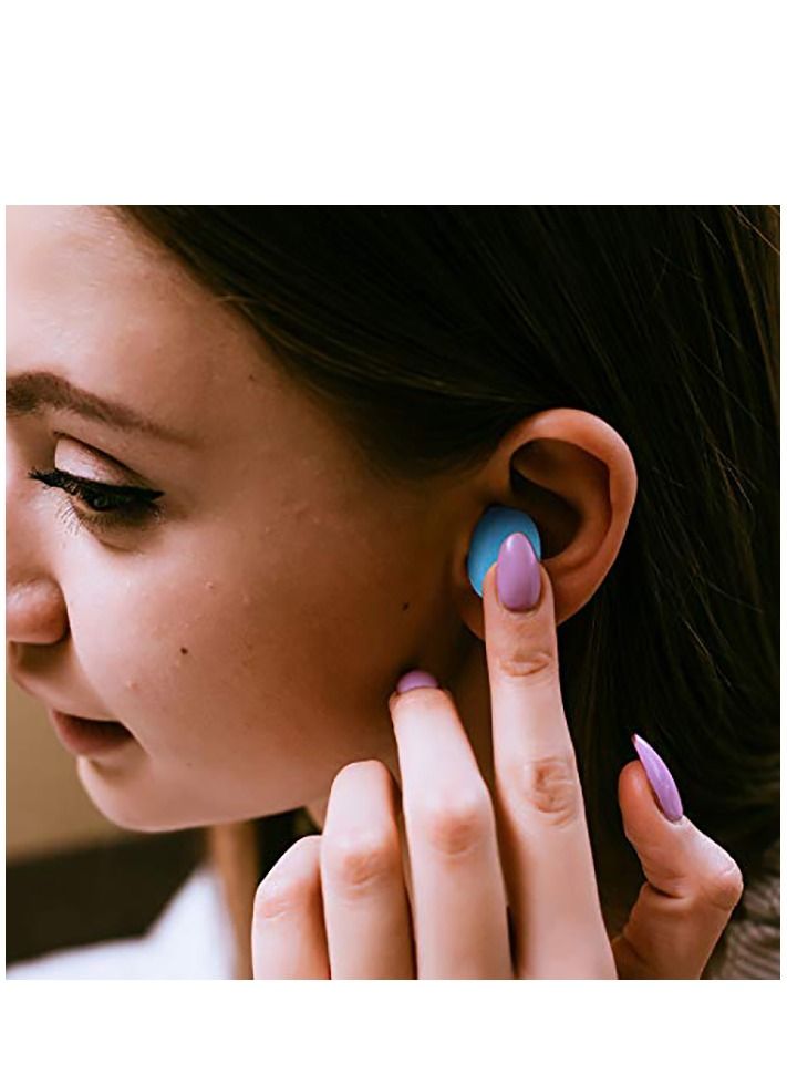 KASTWAVE 36 Pairs Gel Ear Plugs Reusable Silicone Earplugs Waterproof Moldable Swimming Earplugs Noise Cancelling Ear Plugs for Adults Ear Plugs for Swimming Sleeping Snoring Studying - Image 4