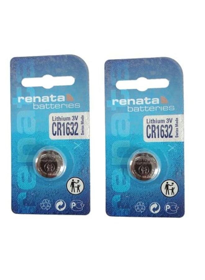 Renata Button Cell CR 1632 Lithium CR1632 137 mAh 3 V Pack of 1 - Image 1